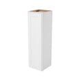 thumbnail image 3 of Furinno Shaker 1-Door-3 Shelves Wall Kitchen Cabinet, Ready to Assemble, 12 D x 12 W x 42 H, White, 3 of 9
