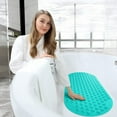 thumbnail image 4 of Xinyolin Anti-Slip PVC Bathtub Mat with Massage Texture Strong Suction Cups Odor-Free Fade-Resistant Easy to Clean Shower Foot Pad Mat Family Supply, 4 of 8