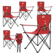 thumbnail image 1 of 5 Sillas De Playa Alberca Camping Exterior Plegable Y Funda rojo, 1 of 9
