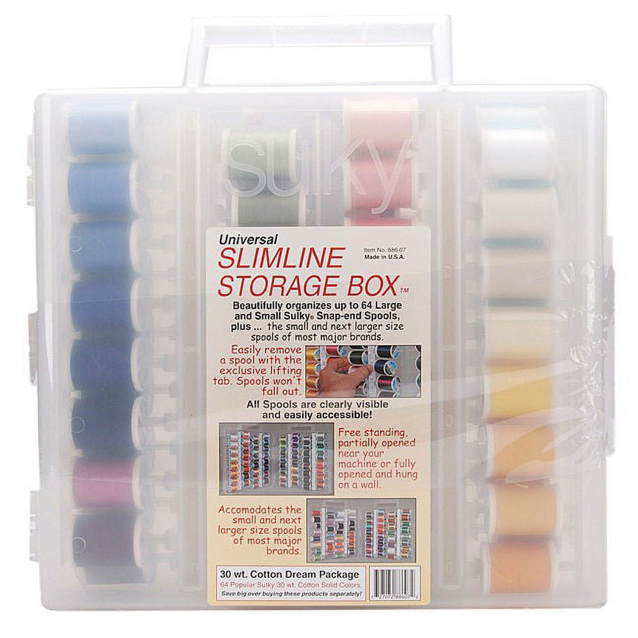 Sulky Cotton Slimline Dream Assortment-Size 30 Cotton