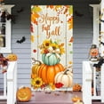 thumbnail image 2 of It’s Fall Y’all Door Cover Thanksgiving Backdrop Pumpkin Sunflower Baby Cow 71x35 Inch Cute Autumn Banner for Porch Wall Decor Fall Farm Party Photo Booth Props, 2 of 6