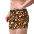 thumbnail image 2 of Pofeuu Skulls And Hearts Print Men’s Boxer Briefs, Moisture-Wicking Underwear, Regular,Trunk-Medium, 2 of 5