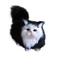 thumbnail image 2 of Feledorashia Realistic Cat Stuffed Animals Toys Simulate Cute Plush Cat Pets Model Home Desk Ornaments Holiday Gifts, 2 of 6
