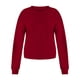 thumbnail image 4 of Moda mujer casual manga larga damas sólido damas sudaderas tops cortos Pompotops gfhjh2802, 4 of 5