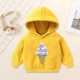 thumbnail image 2 of Gubotare Hoodie Boys Crew Hooded Sweatshirt, and Toddler Kids Hoodie Size 18 24 Months (Yellow,18-24 Months), 2 of 7