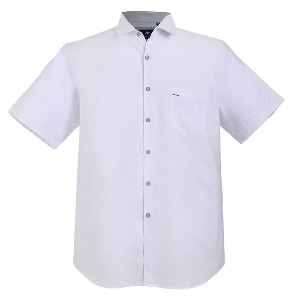 Camisa casual manga corta Michel Blanc