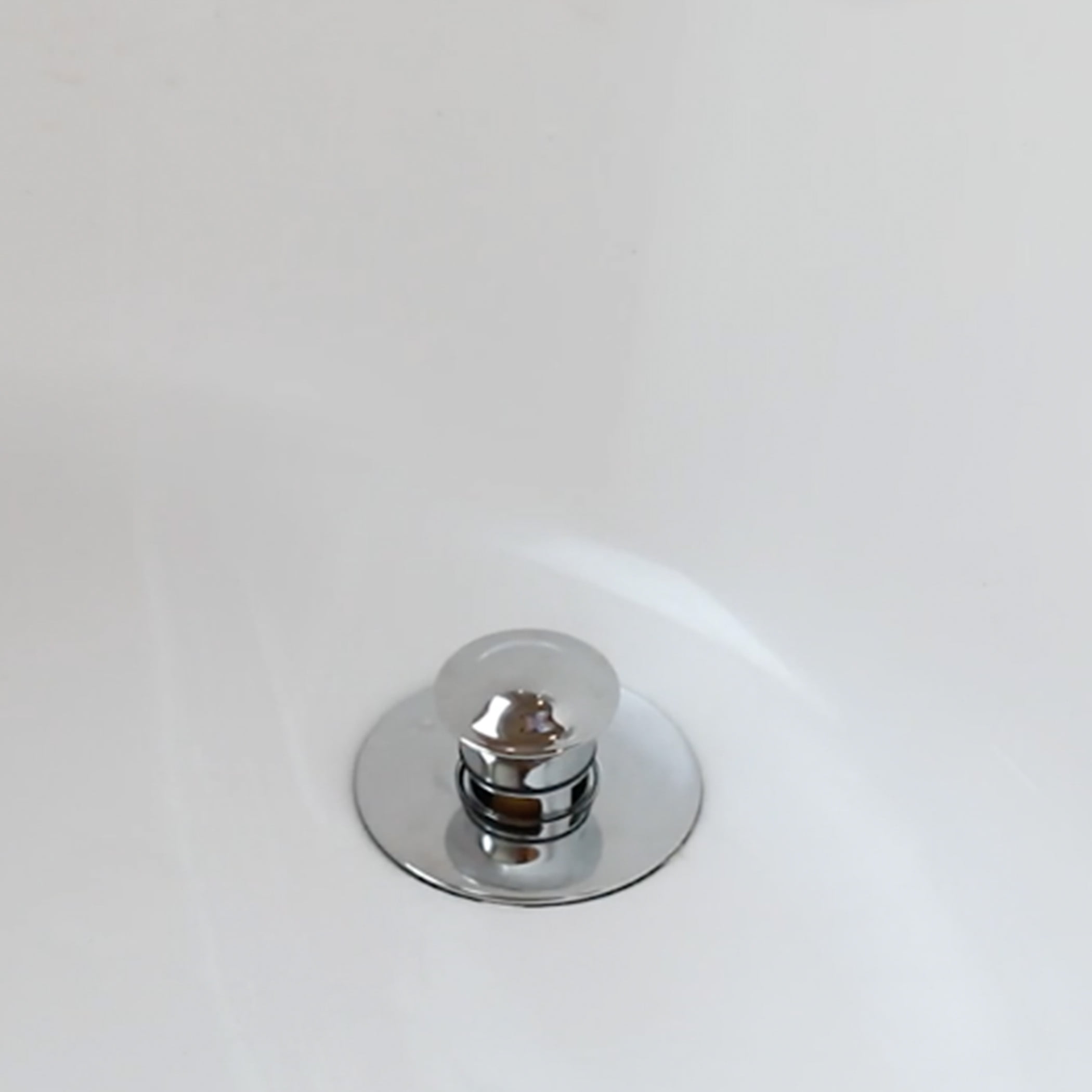 (2 pack) Danco EZ Drain Cover, Metal Strainer/Stopper for Bathtubs in Chrome, 2.5" Height (10528)
