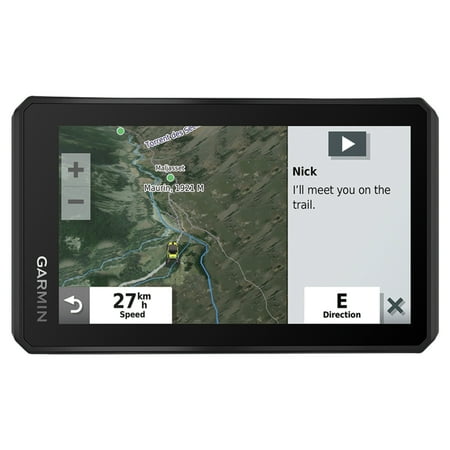 Garmin - Tread 5.5" GPS GPS with Built-In Bluetooth - Black