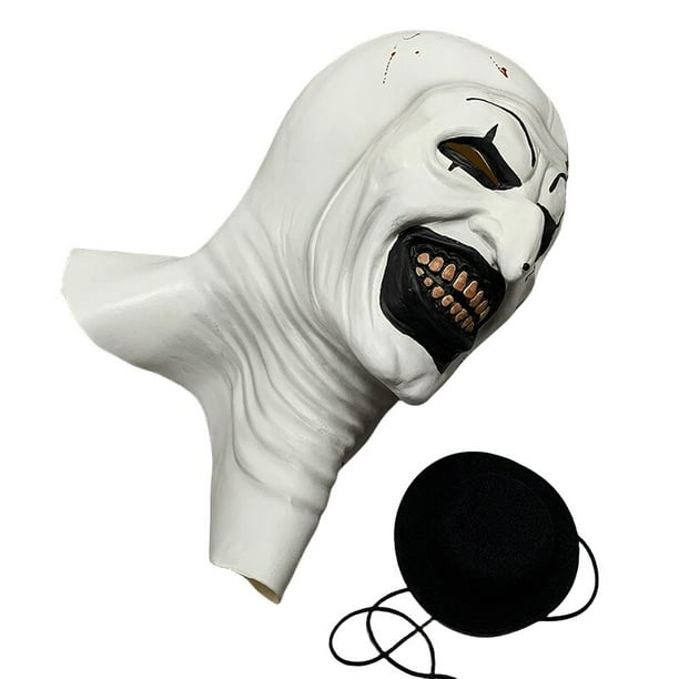 Disfraz de payaso de terror para hombres y adultos, traje completo de máscara de arte, Cosplay de Terrifier, fiesta de Halloween xuanjing unisex