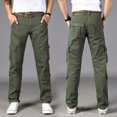 thumbnail image 2 of Pantalon Cargo à Jambe Droite Coupe Décontractée Premium pour Hommes, 2 of 3