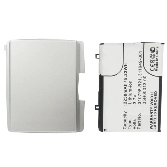 Batteries N Accessories BNA-WB-L6520 PDA Battery - Li-Ion, 3.7V, 2250 mAh, Ultra High Capacity Battery - Replacement for HP 310798-B21 Battery