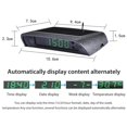 thumbnail image 1 of Reloj digital para coche con energía solar. ShuxiuWang 8390606623133, 1 of 1