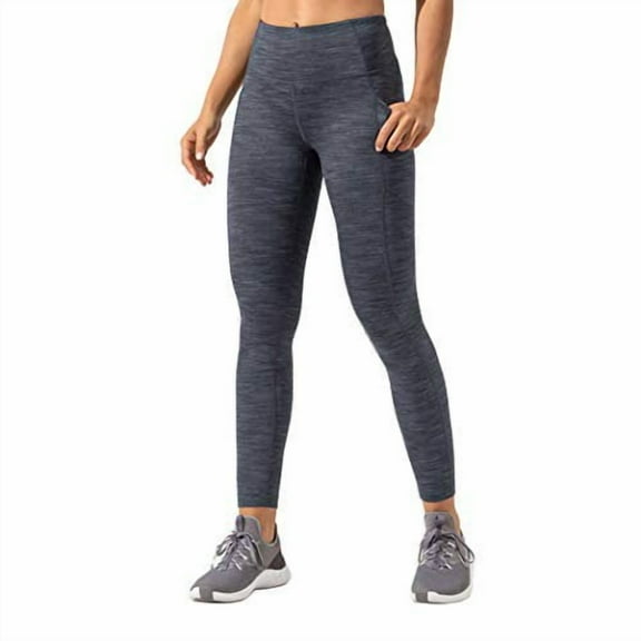 Mondetta Women's Brushed Jacquard Legging(Blue Cove, X-Small)