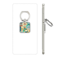 thumbnail image 1 of hong kong culture Locale support Carré pour Téléphone Portable support Universel, 1 of 3
