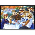 thumbnail image 1 of Carolines Treasures 7321MAT Corgi Tapis de Fête Intérieur & Extérieur - 18 x 27 Po., 1 of 4