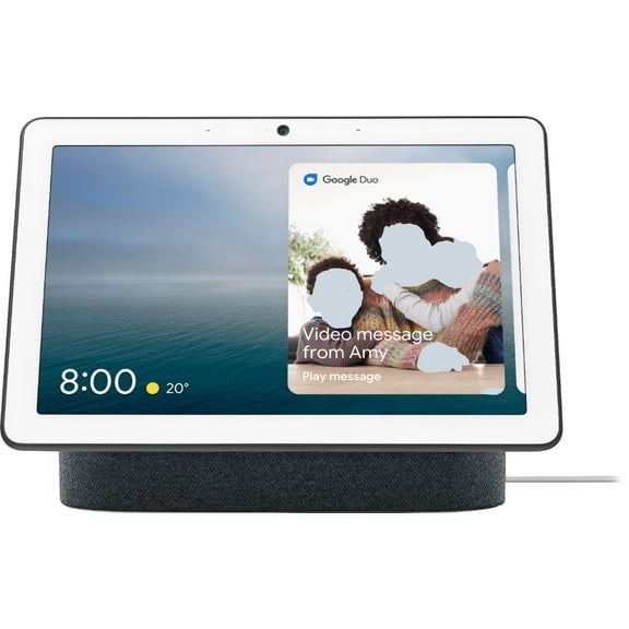 Restored Google Nest Hub Max - Charcoal (Refurbished)