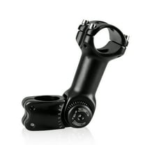 Bike Stem 31.8mm/1-1/4", 60 Degree Adjustable Mountain Bike Handlebar Stem Riser for Bicycle, Road Bike, MTB, BMX, Cycling