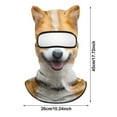 thumbnail image 2 of Visage de Balade en Ski en Soie Glacée avec Oreilles de Chat 3D pour Activités Extérieures comme Festivals de Musique, Fêtes Rave, Fêtes d'Halloween, Fête d'Halloween, 9 Fêtes, 2 of 3