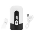 thumbnail image 1 of Dispensador de agua eléctrico con bomba y carga USB para el hogar y la oficina, color blanco, 1 of 14
