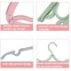 thumbnail image 4 of Paquete de 12 Perchas Plegables de Plástico Antideslizantes, 4 of 5