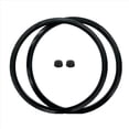 thumbnail image 2 of 4x 09985 Pressure Canner Sealing Ring & Overpressure Plug Gasket Fits Presto 01745 01751 01755 01781 01782 01784,4 x Sealing Ring 4 x Glue Particles,Black, 2 of 6