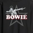 thumbnail image 3 of David Bowie - Logo Star - Men's Long Sleeve T-Shirt, 3 of 5