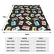 thumbnail image 3 of Fotbe Colorful Retro Tape Manta de Franela Acolchonada con Estampado, Súper Suave y Esponjosa, Extra Grande para Sofá, Cama, Uso Todo el Año-60"x50", 3 of 7