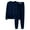 Navy, variant on Womens Solid Sweatshirt 2PC Set Sweatsuits 2 Piece Outfits Crew Neck Sweatshirt Sweatpant Tracksuit Fall Irregular Hem Pullover Lounge Sets Purple-B S