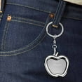 thumbnail image 3 of MKHSQHDG Today's Deals Creative Photo Frame Couple Keychain Personality Photo Keyring Love Keychain, 3 of 6