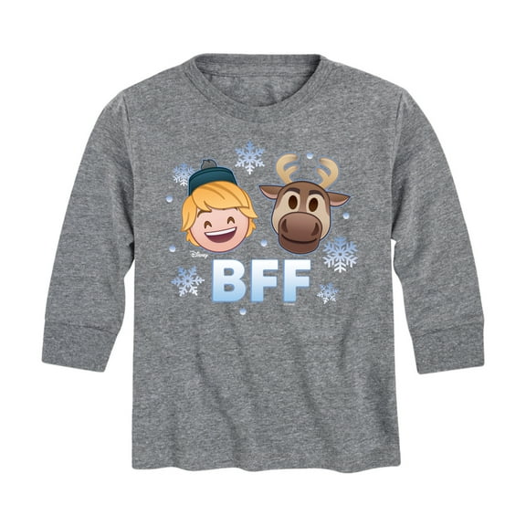Disney Emoji - Kristoff Sven - Toddler And Youth Long Sleeve Graphic T-Shirt