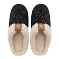 thumbnail image 2 of Pantuflas acogedoras de espuma viscoelástica, zapatos de casa con forro polar de felpa similar a la lana con suela de goma antideslizante para interiores y exteriores Xemadio 2034325-3, 2 of 9
