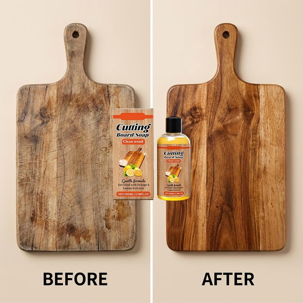 Cutting Board Conditioner,Food Grade Mineral Oil and Beeswax Wood Cutting Board Conditioner,Premium Mineral Oil to Protect and Restore Wood CuttingBoards,for Butcher Blocks,Bowls & Utensils