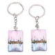 thumbnail image 2 of Llavero De Recuerdo, Llavero De Recuerdo De Doble Cara Resistente Acrílico Versátil De Acero Inoxidable Para Bolso, 2 of 7
