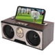 thumbnail image 4 of Altavoz Bluetooth Bling Bling de madera retro con entrada auxiliar y tarjeta de memoria, 4 of 12