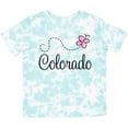 thumbnail image 3 of Inktastic Butterfly Colorado Girls Toddler T-Shirt, 3 of 5