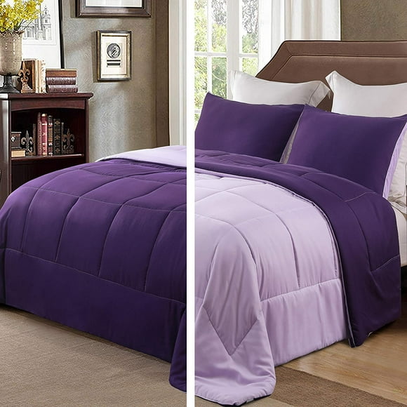 King Size Comforters Purple