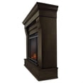 thumbnail image 2 of Pemberly Row Contemporary Solid Wood Electric Fireplace in Dark Walnut, 2 of 16
