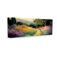 thumbnail image 4 of Stupell Industries Modern Meadow Path Landscape Painting Gallery Wrapped Canvas Art Print Wall Art, 30 x 13, 4 of 8