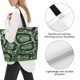 thumbnail image 3 of Easygdp Green Snakeskin Bolsas Tote para Mujer, Bolsos de Hombro para Viaje, Bolsos de Mano de Gran Capacidad para Compras y Trabajo, 3 of 8