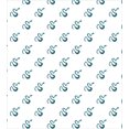 thumbnail image 3 of Ambesonne Snake Duvet Cover Set, Crawling Dotted Snakes Art, 2-Calking, White Dark Turquoise, 3 of 3