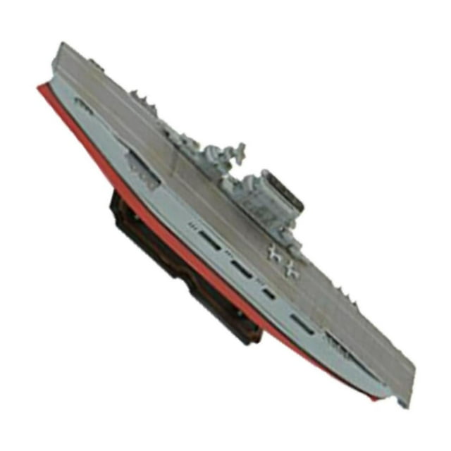 yingyy Engaging DIY Assembled Ship Model Kits Ship Carrier Model Kits 1/2000 Scale Educational Experience For Kids Hood 15cm