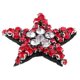 thumbnail image 4 of Parche de cuentas de pentagrama con forma de estrella y diamantes de imitación para coser en ropa, bolsos, sombreros y decoración. rojo, 4 of 7