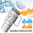 thumbnail image 2 of 1pc Dance Instructor 40oz Tumbler with Straw & Handle - Insulated Stainless Steel Cup | Holiday Gift for Man Women (Christmas, Valentine's, Birthday), 2 of 5