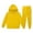 R68-Yellow, variant on RMGVDSD Girl'S 2 Piece Sweatsuit Sets Solid Color Long Sleeve Hoodie Pullover Sweatshirts and Sweatpants Set Kids Fall Winter Clothing 2-3 Years
