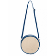 thumbnail image 2 of Disney Parks Stitch Guitar Woven Straw Round Crossbody Bag, 2 of 2