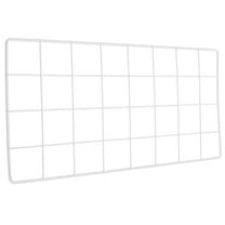 BESTOYARD Sturdy Iron Wire Wall Grid Panel for Creative Wall Hanging Decor