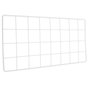 BESTOYARD Sturdy White Metal Wall Grid Panel for Creative Room Decoration