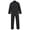 Black, variant on UBIZ1 Bizweld Flame Resistant Coveralls for Welding, Protective Safety FR Workwear Coveralls Black, Large