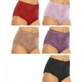 thumbnail image 4 of Women's 12 Pack Smooth Microfiber Hi-Waist Full Brief Waist Shaping Brief (XL), 4 of 4