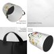 thumbnail image 2 of Fotbe Wildflowers Cesto de Ropa con Asas, Cesto Impermeable de Gran Capacidad, Bolsa de Lavado para Dormitorio, Cesto de Ropa con Ruedas y Asas-Medium, 2 of 6